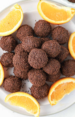 Mother's Day Chocolate Orange Truffles