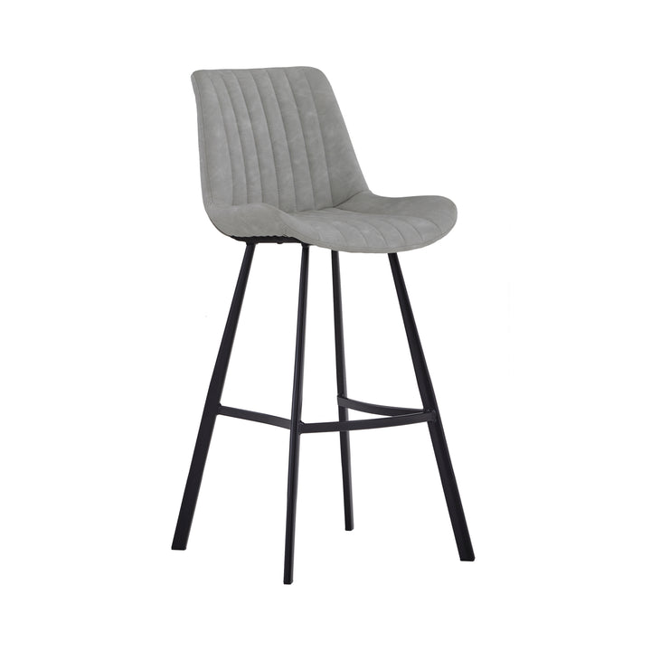 George Bar Stool - Light Grey