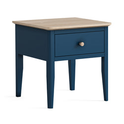 Devon Lamp Table - Navy