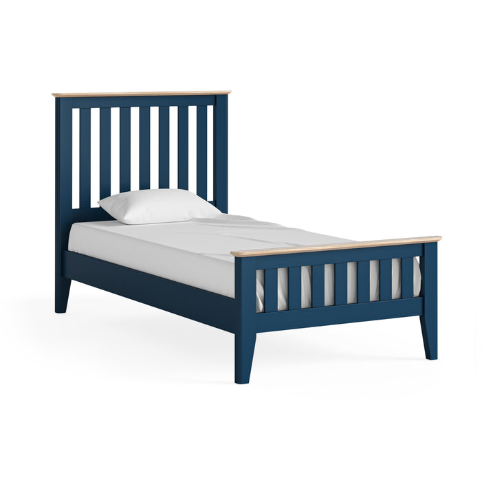 Devon 3' Slatted Bed - Navy