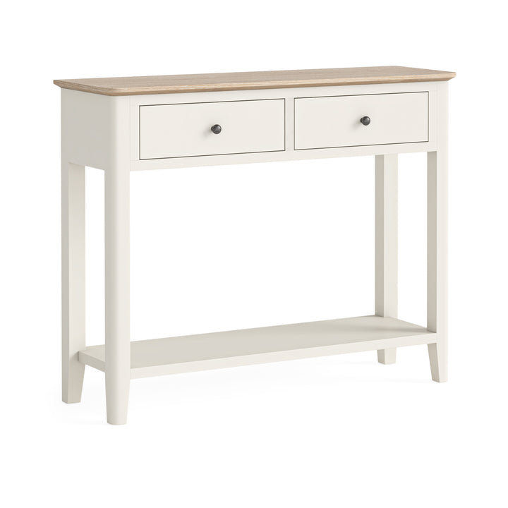 Devon Console Table - Coconut White