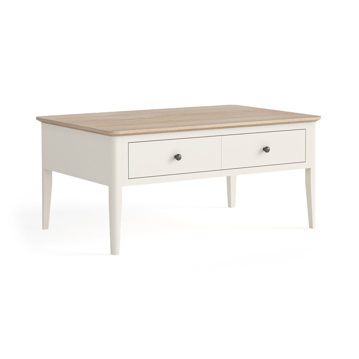 Devon Coffee Table - Coconut White