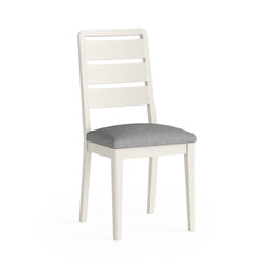 Devon Ladder Back Dining Chair - Coconut White