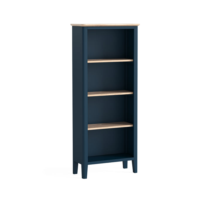 Devon Slim Bookcase - Navy