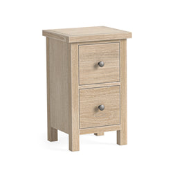 Modern Country Narrow Bedside - Oak