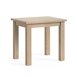 Modern Country Bistro Table - Oak