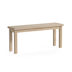 Modern Country Bench - Oak