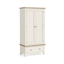 Modern Country Gents Wardrobe - Coconut White