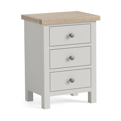 Modern Country Bedside - Stone Grey