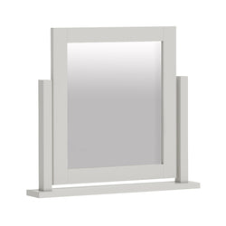 Modern Country Vanity Mirror - Stone Grey