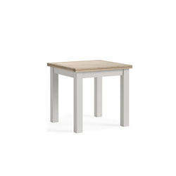 Modern Country Flip Top Table - Stone Grey