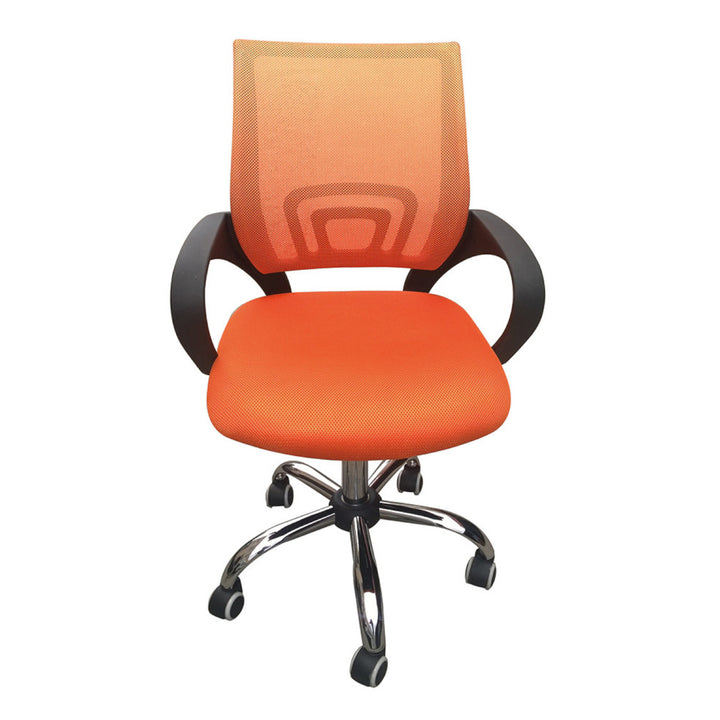 Mesh Back Office Chair - Orange