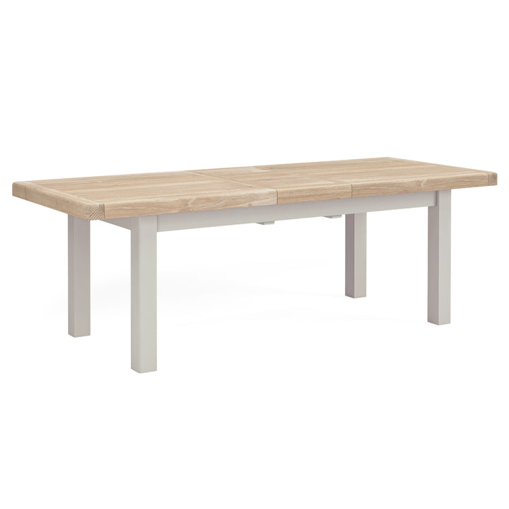 Salcombe Large Extending Dining Table - Grey