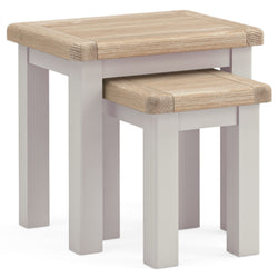 Salcombe Nest Of Tables - Grey