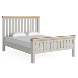 Salcombe 5' Slatted Bed - Grey