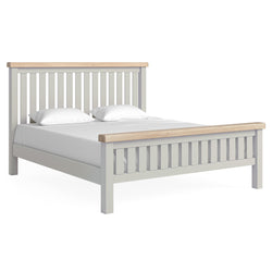 Salcombe 6' Slatted Bed - Grey