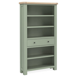 Salcombe Large Bookcase - Sage