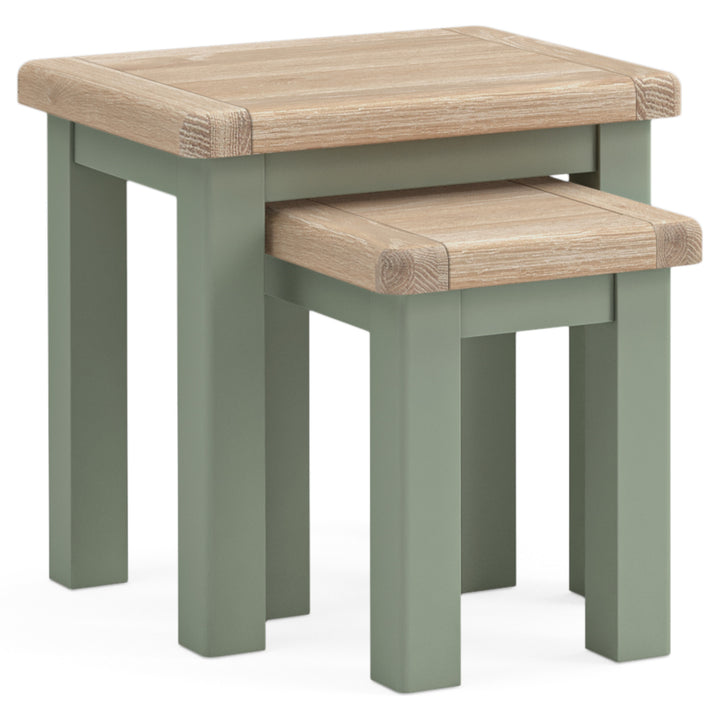 Salcombe Nest Of Tables - Sage