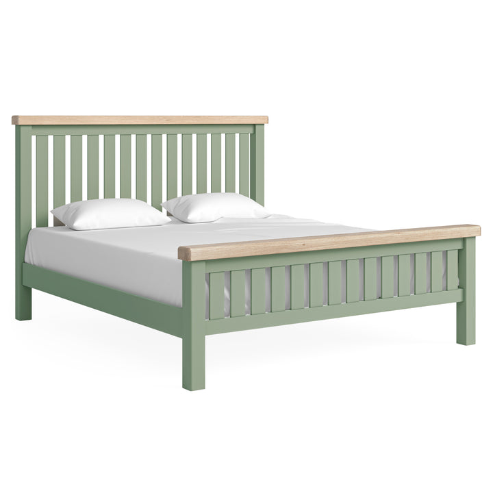 Salcombe 6' Slatted Bed - Sage