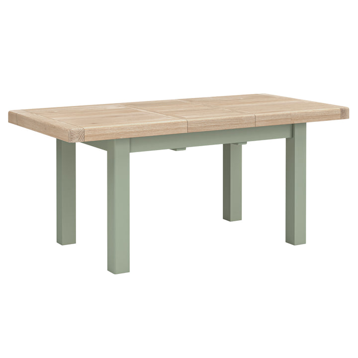 Salcombe Small Extending Dining Table - Sage