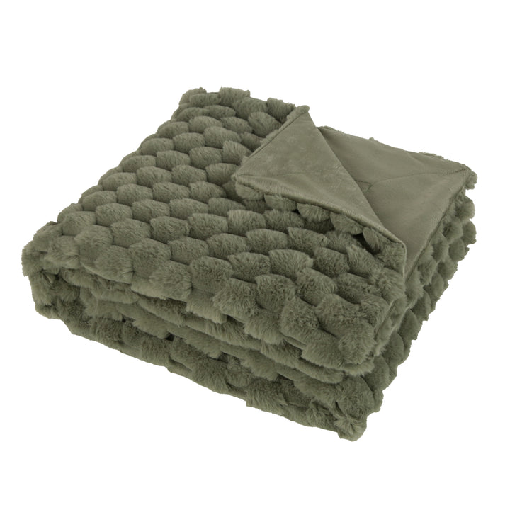 Paul Moneypenny Koochikoo New Sage Green Throw