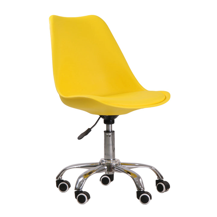 Orsen Swivel Office Chair - Yellow